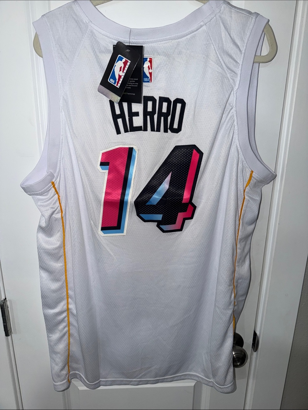 BNWT Miami Heat Tyler Herro #14 "Miami Mashup" City Edition jersey 2022-2033